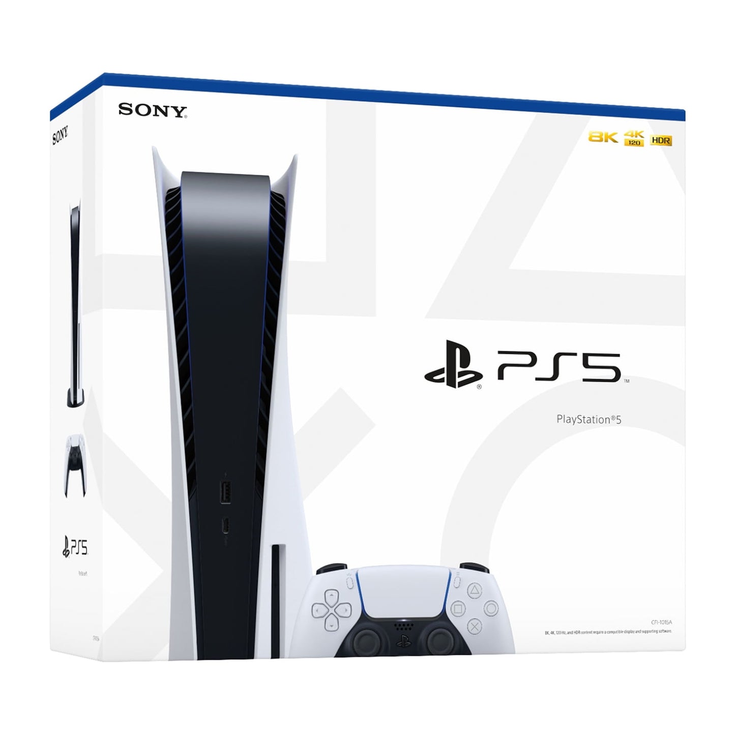 PlayStation 5 Disc 825GB SSD PS5 Gaming Console, Mytrix Full Body Skin Sticker, Zero-Kirin White - PS5 Disc Version JP Region Free