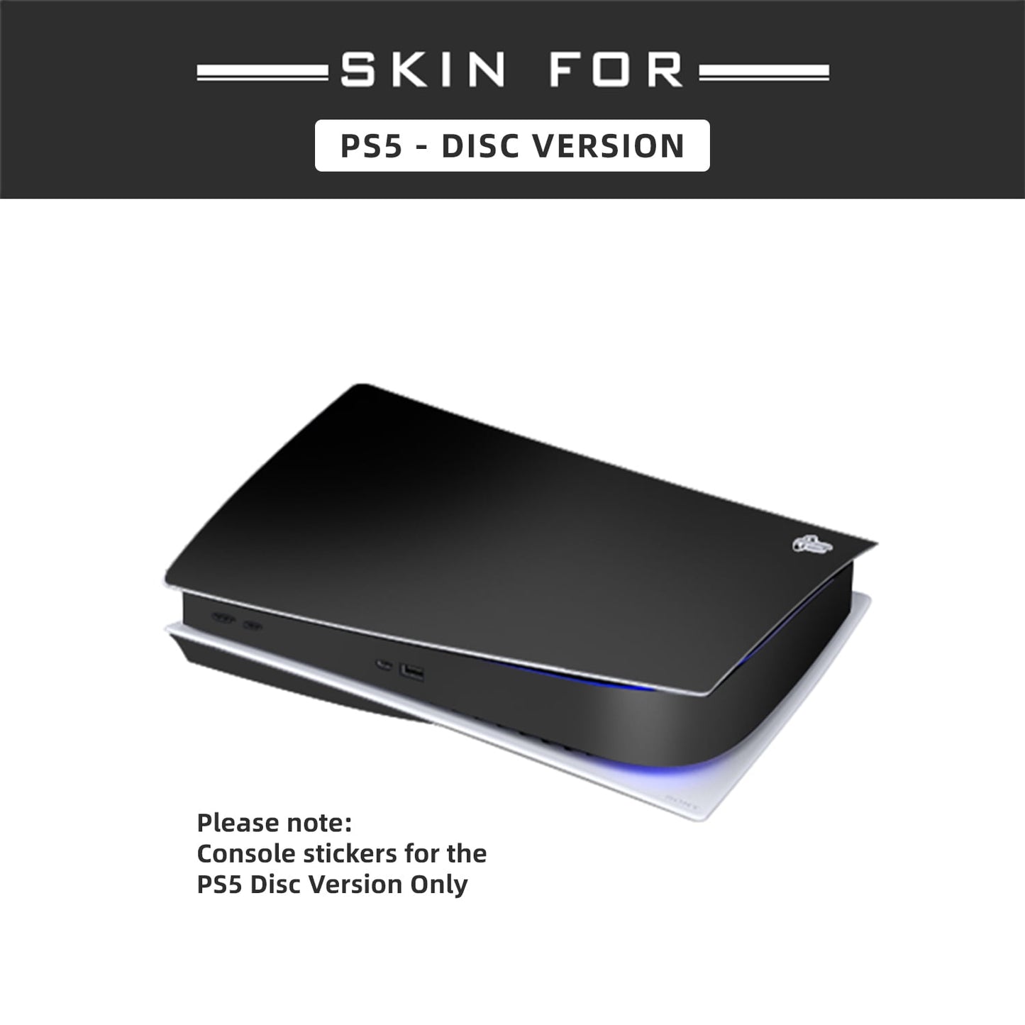 PlayStation 5 Disc 825GB SSD PS5 Gaming Console, Mytrix Full Body Skin Sticker, Zero-Kirin White - PS5 Disc Version JP Region Free