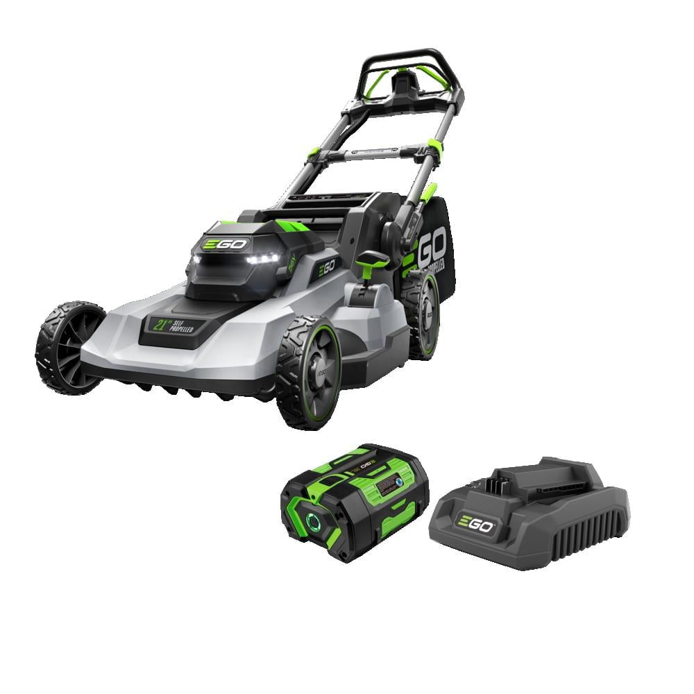 Ego Power+ 21 Lawn Mower Kit Self Propelled With 6.0Ah Battery And 320W Charger